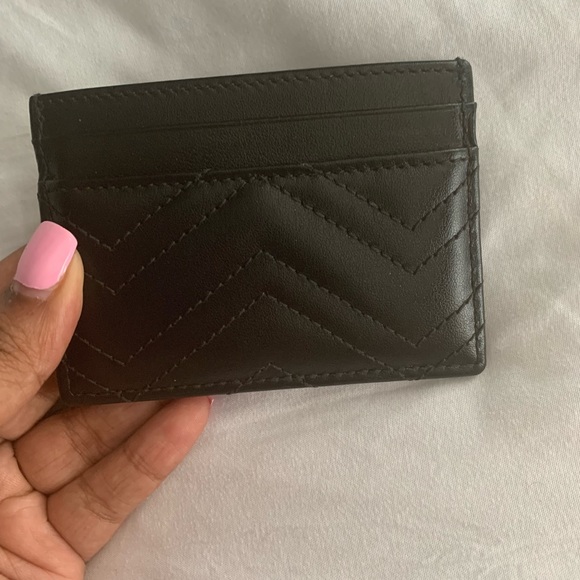 Authentic GG Marmont card case used twice . Excellent condition no stains. - Picture 3 of 7